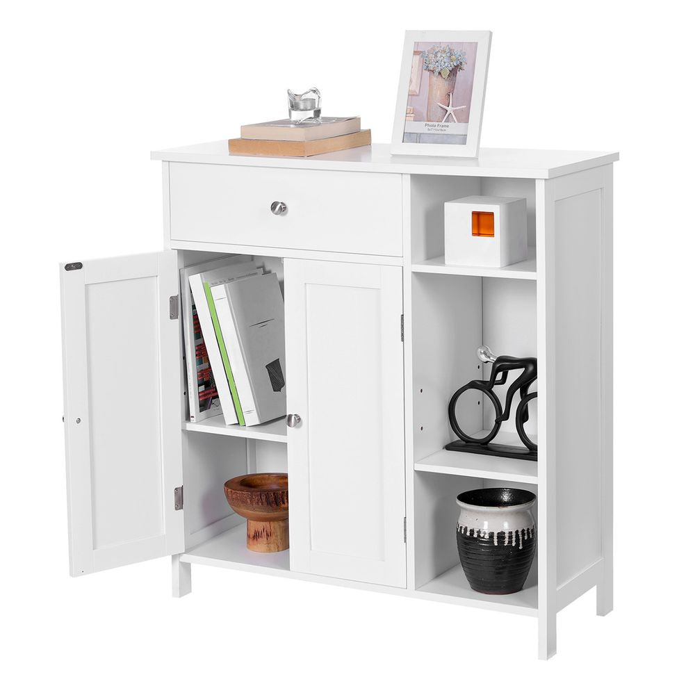 Opbergmeubel met lade - Wit