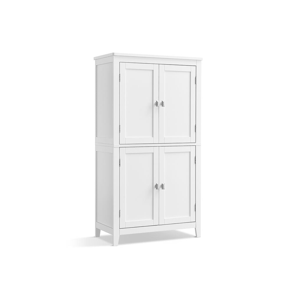 Kast met 4 deuren - Klassiek Wit