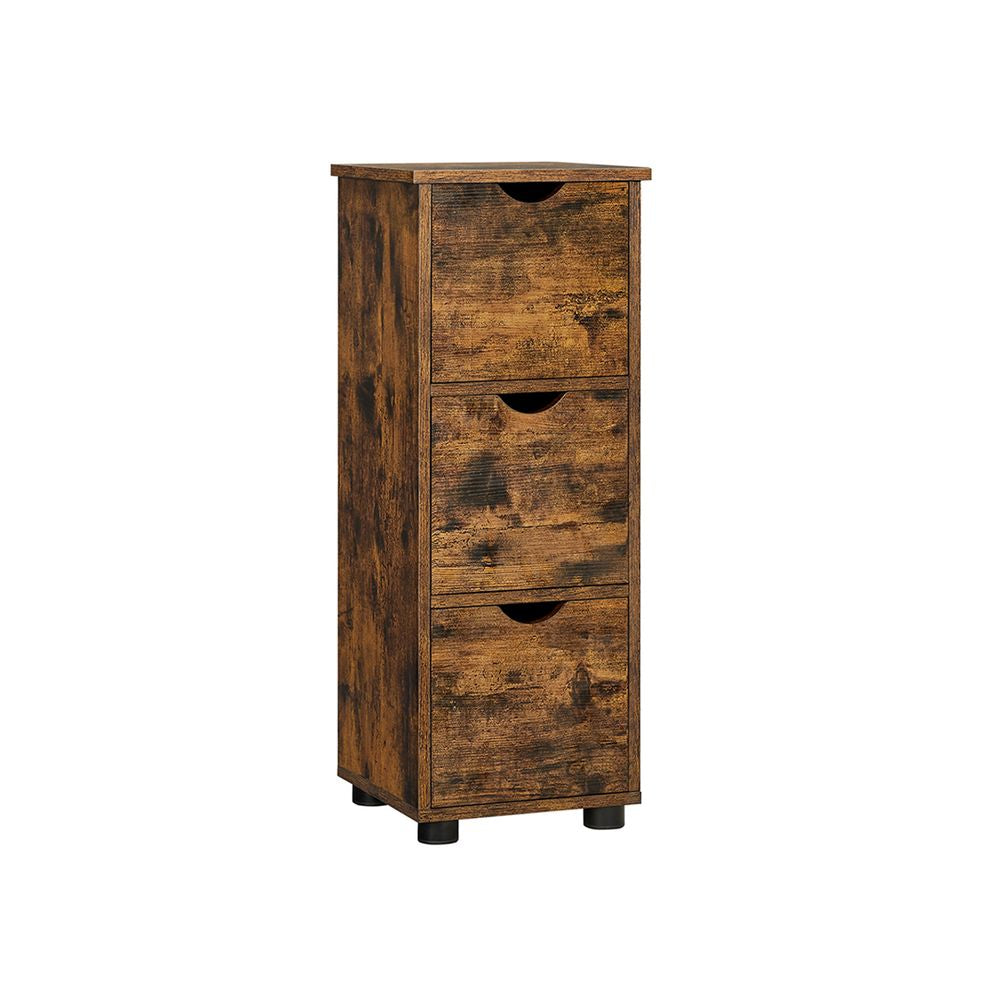 Opbergkast met lades - Vintagebruin