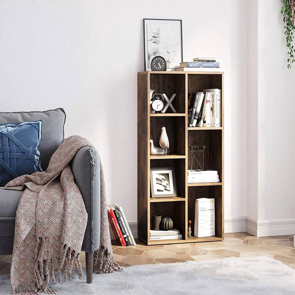 Boekenkast met 7 vakken