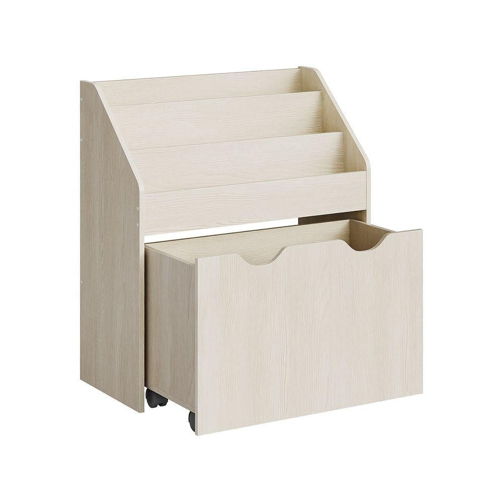 Organizer voor speelgoed en boeken - Beige
