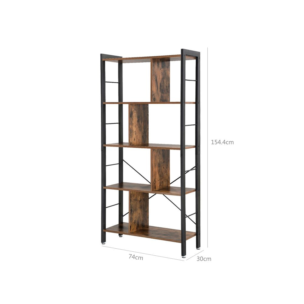 Boekenkast met industriële look
