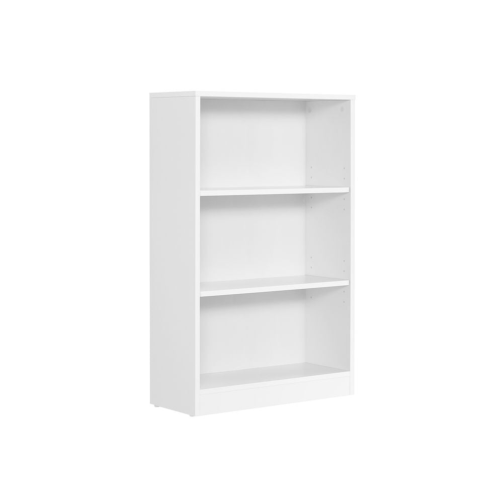 Boekenkast 3 vakken 24 x 60 x 93 cm - Wit
