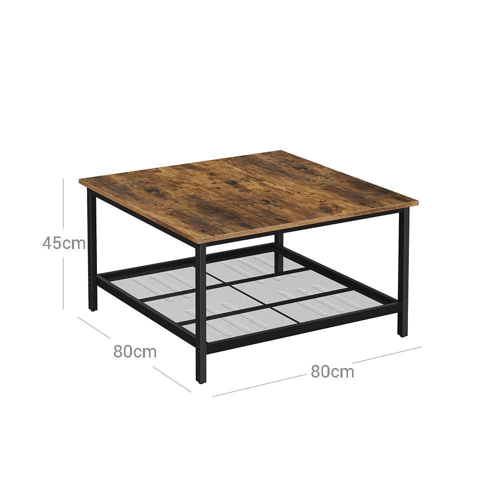 Vierkante salontafel
