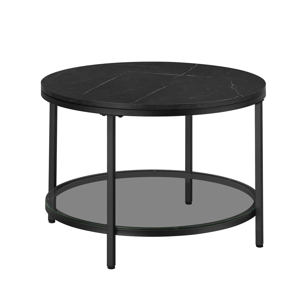Salontafel met 2 planken voor in de woonkamer