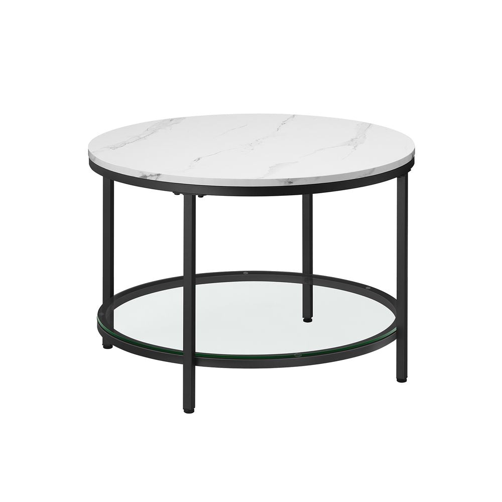Salontafel met 2 planken voor in de woonkamer
