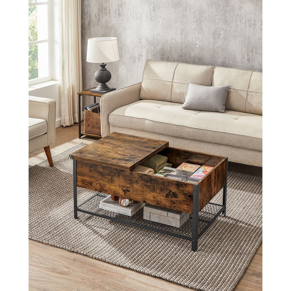 Salontafel met opklapbaar blad