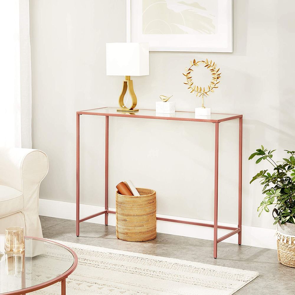 Moderne consoletafel - Rosé goud