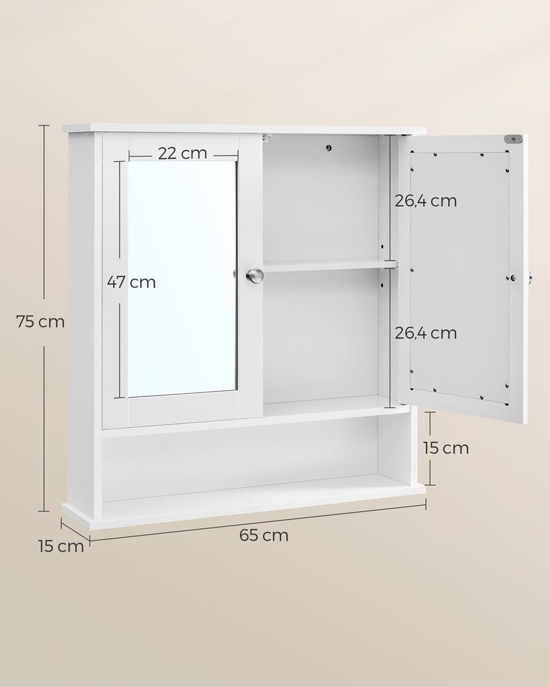 Spiegelkast - Wit