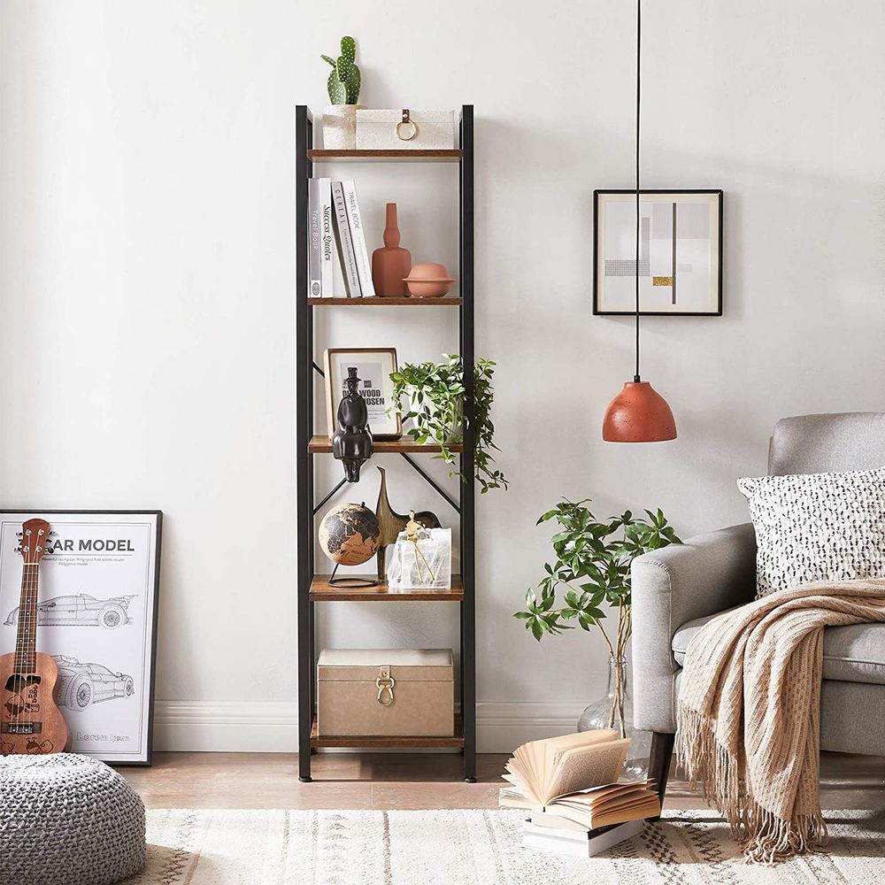 Boekenkast met 5 planken