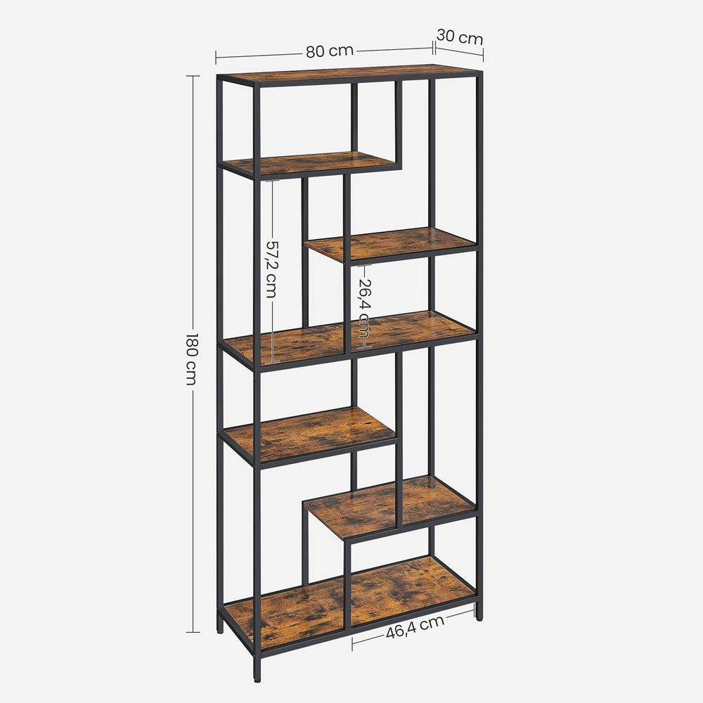 Boekenkast 180 cm hoog