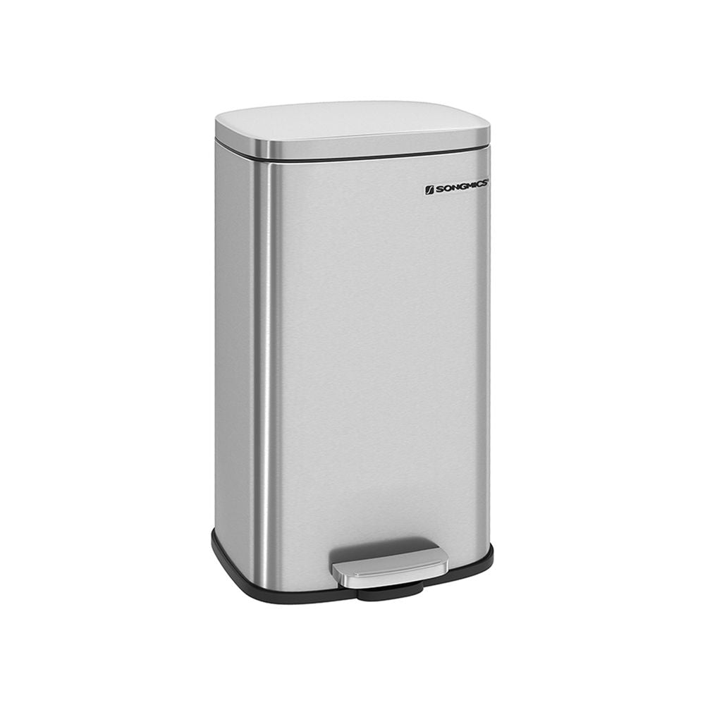 Vuilnisbak 30L - Zilver