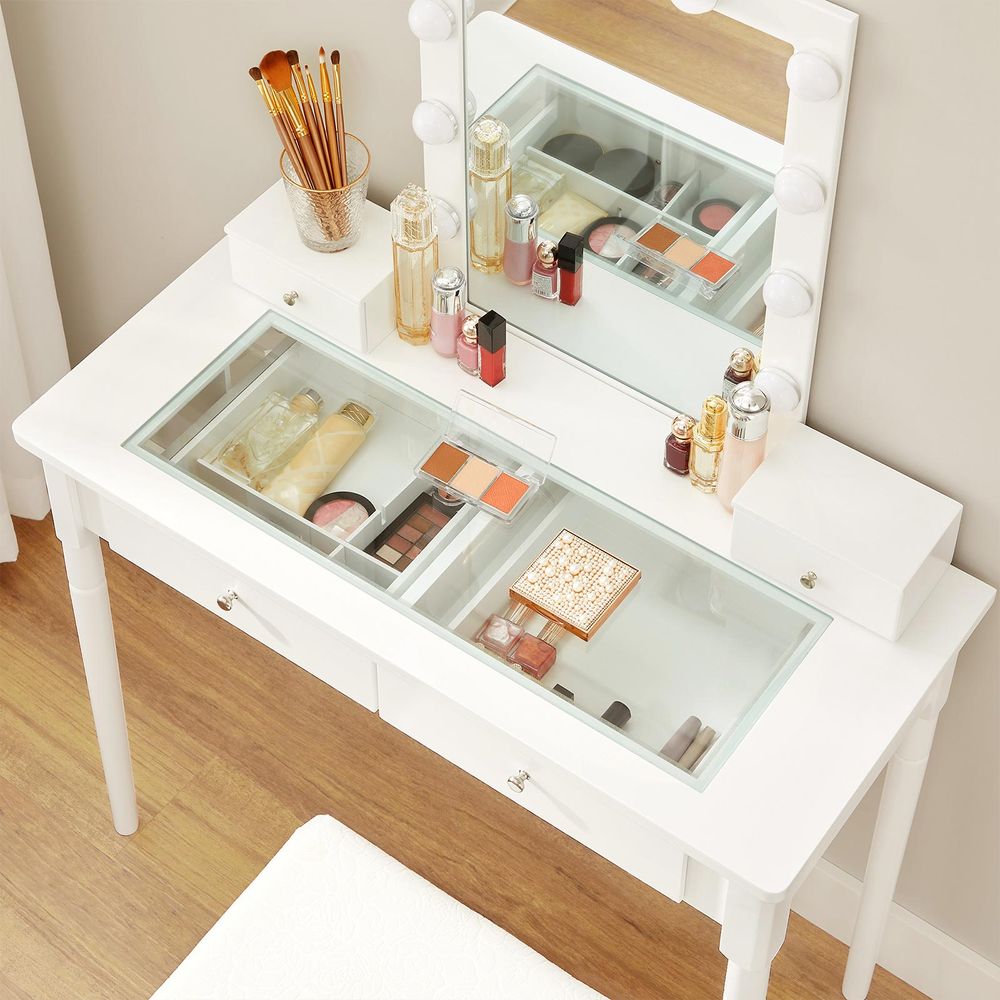 Witte kaptafel