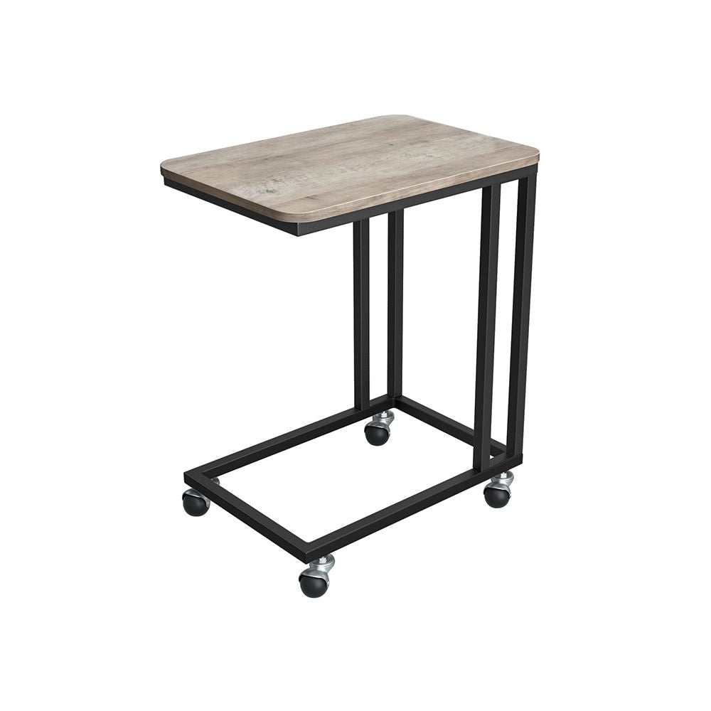 Bijzettafel met wielen - Grijs