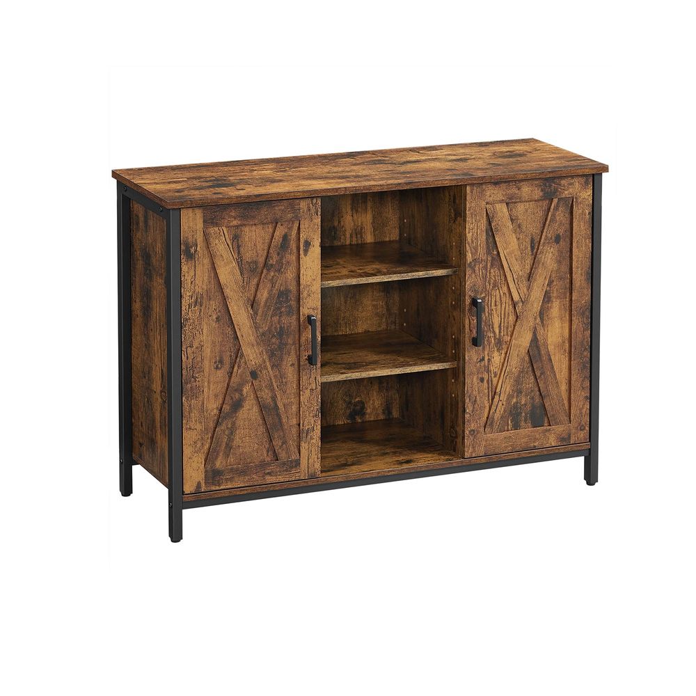 Dressoir met deuren - Vintagebruin