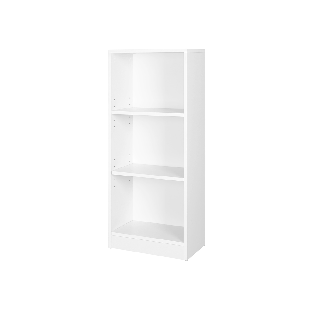 Eenvoudige boekenkast met 3 vakken - Wit