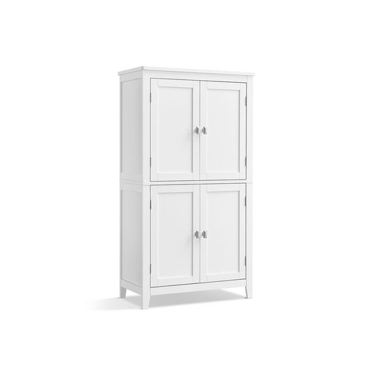 Kast met 4 deuren - Klassiek Wit