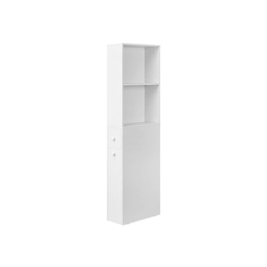 Opbergmeubel Hoog & Smal - Wit