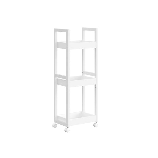 Trolley met 3 niveaus - Wit