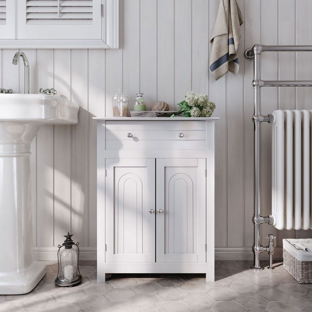 Dressoir met lade - Wit