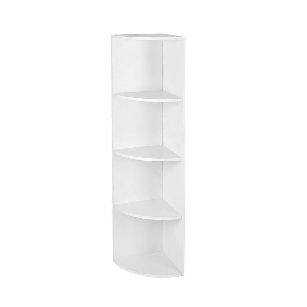 Hoekkast met 4 planken - Wit