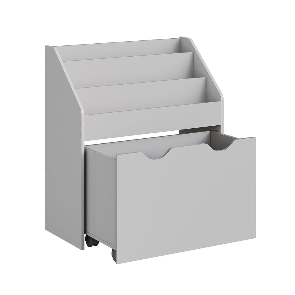Organizer voor speelgoed en boeken - Duif grijs