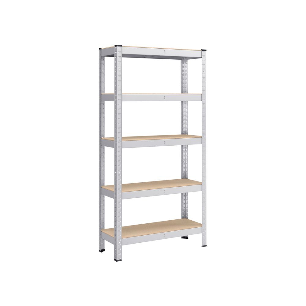 Opbergrek - 5 niveaus tot 650KG - Zilver