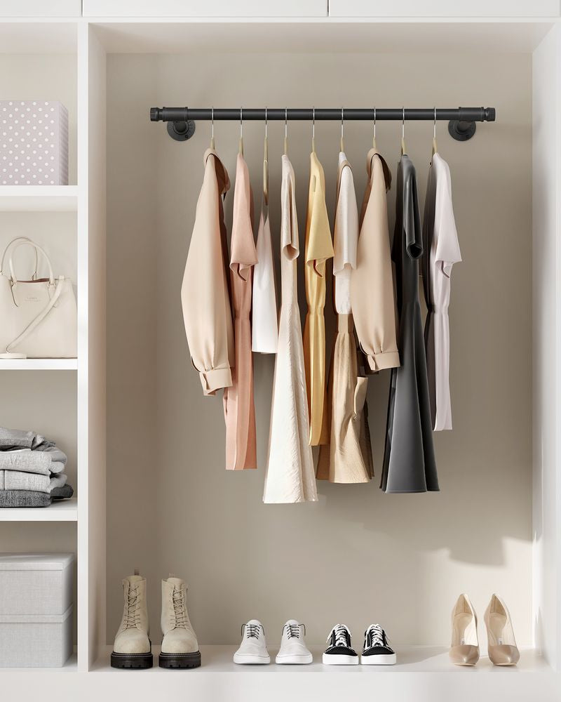 Kledingroede voor aan de muur 84CM