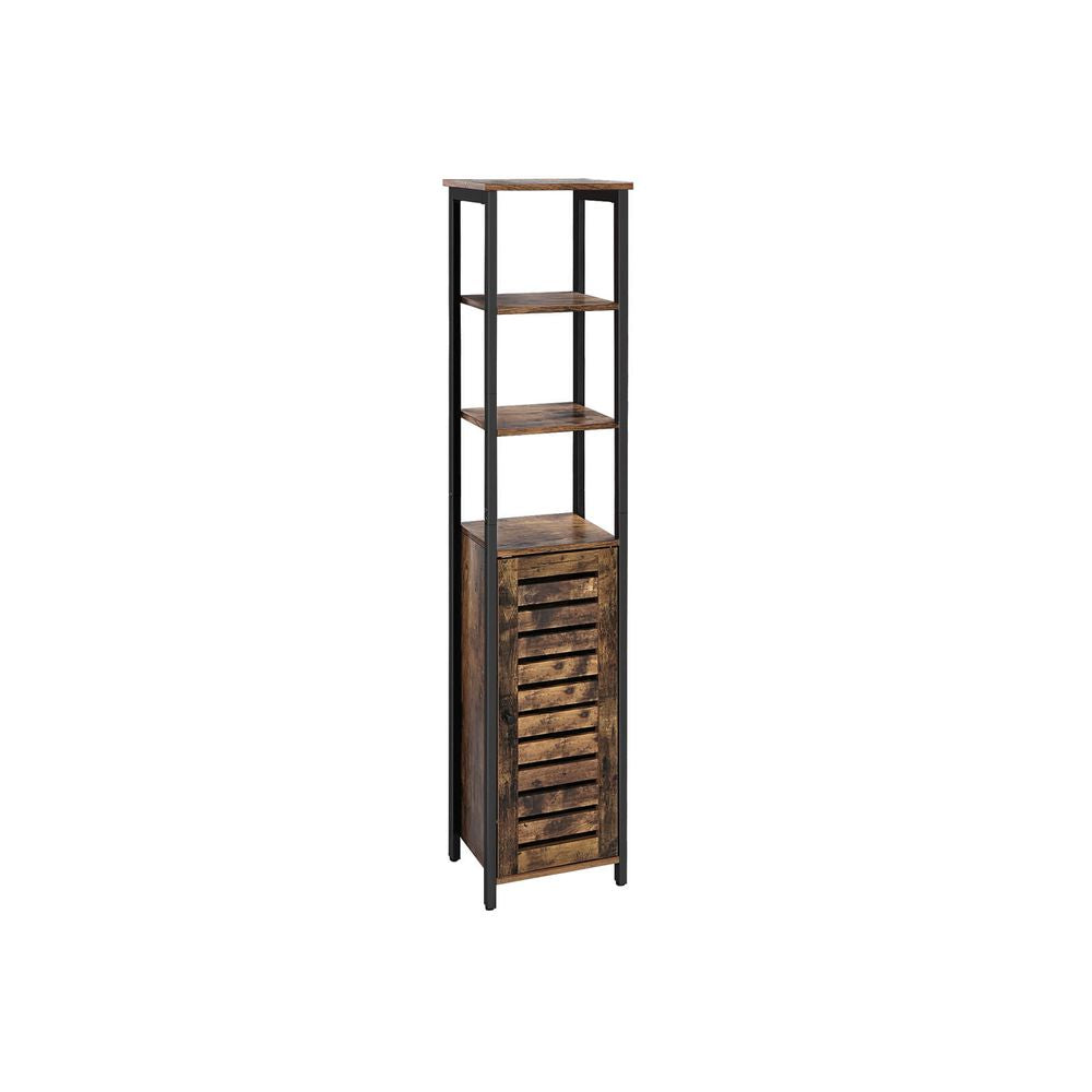 Hoge kast in industriële stijl met 3 niveaus