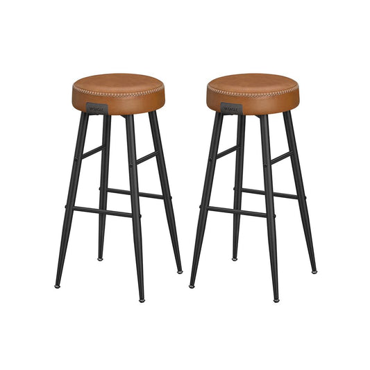 Barkruk set van 4 - Karamelbruin