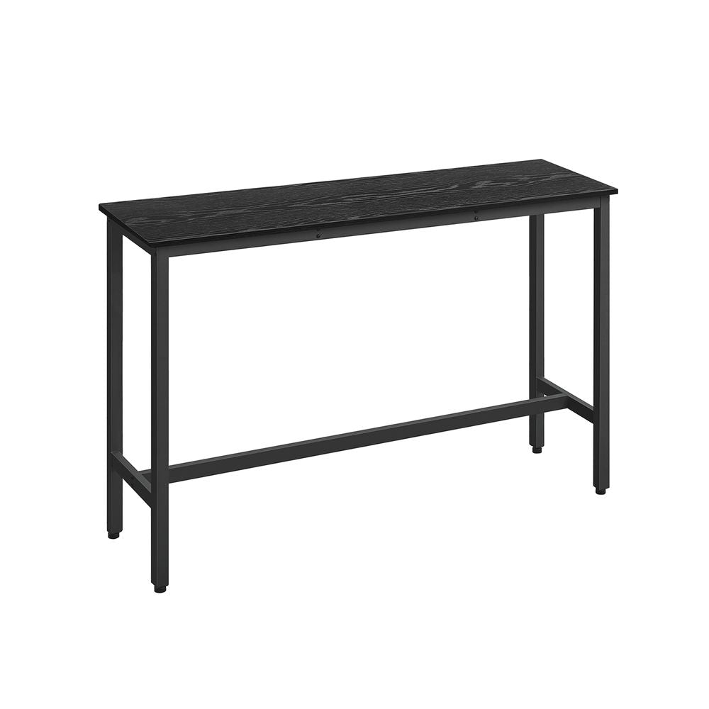 Hoge bartafel  - Ebbenhout Zwart (140 x 40 x 90 cm)
