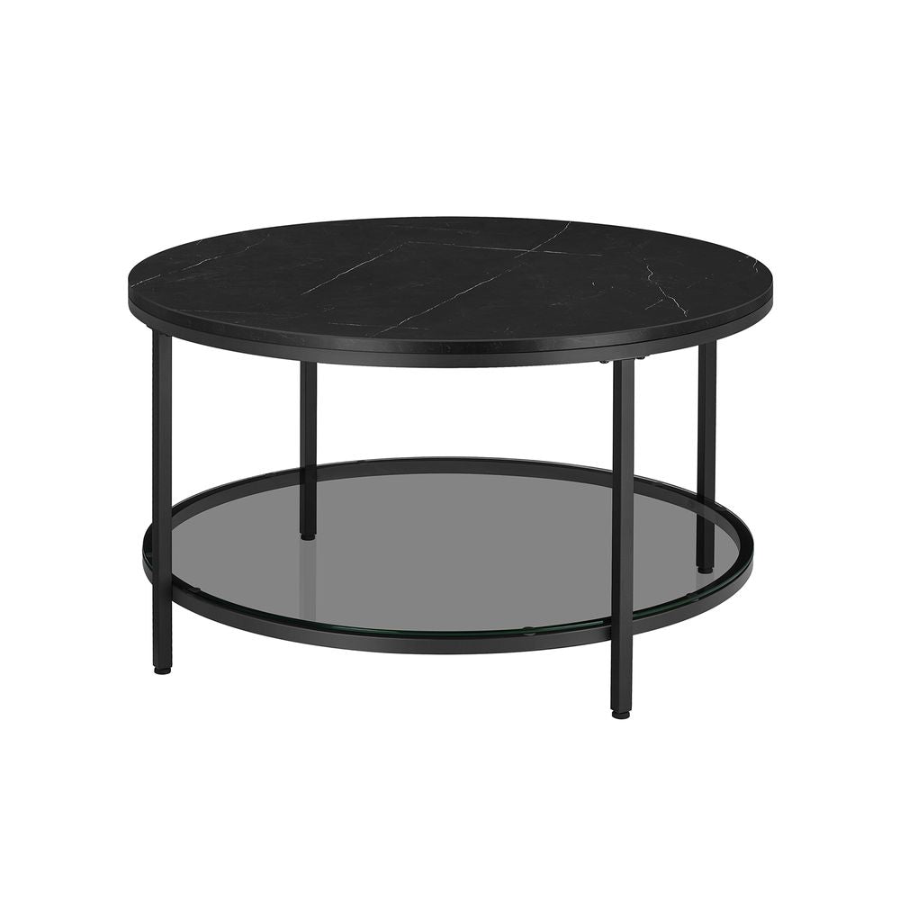 Salontafel met 2 planken voor in de woonkamer