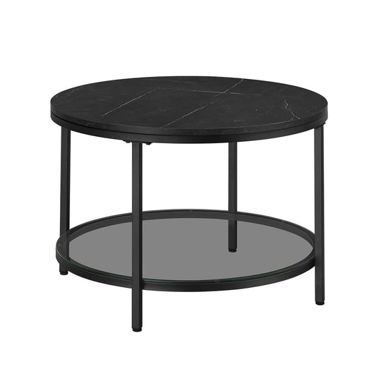 Salontafel met 2 planken voor in de woonkamer