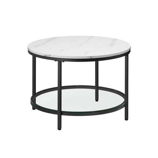 Salontafel met 2 planken voor in de woonkamer