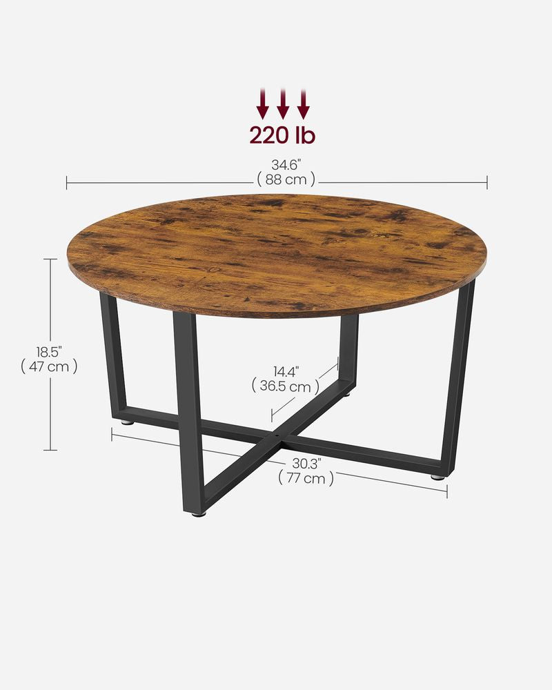 Ronde salontafel