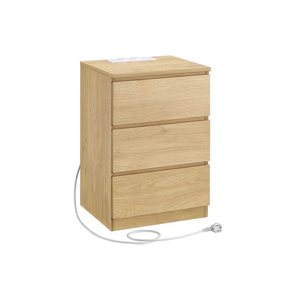 Bijzettafel 3 lades - Strogeel