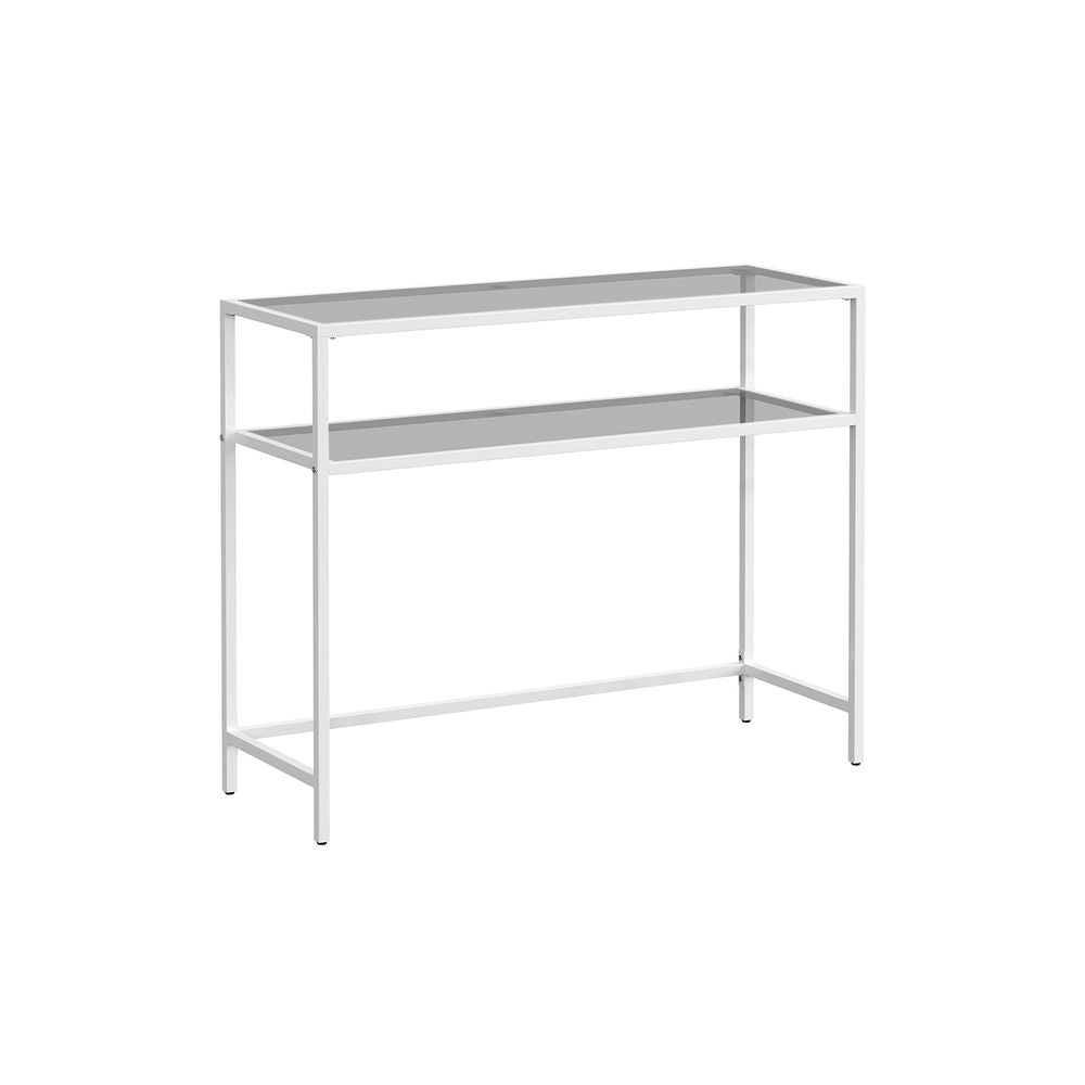 Consoletafel Parelwit - Leigrijs