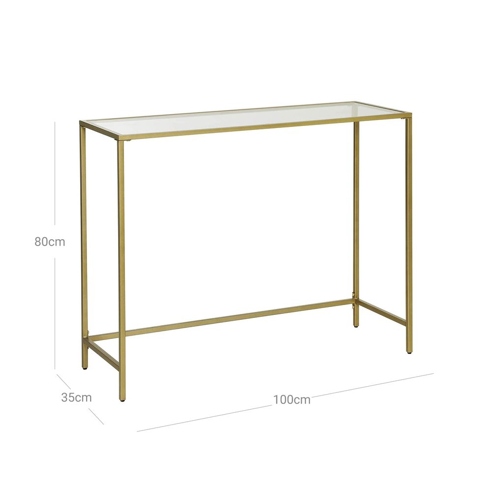 Moderne consoletafel - Goud