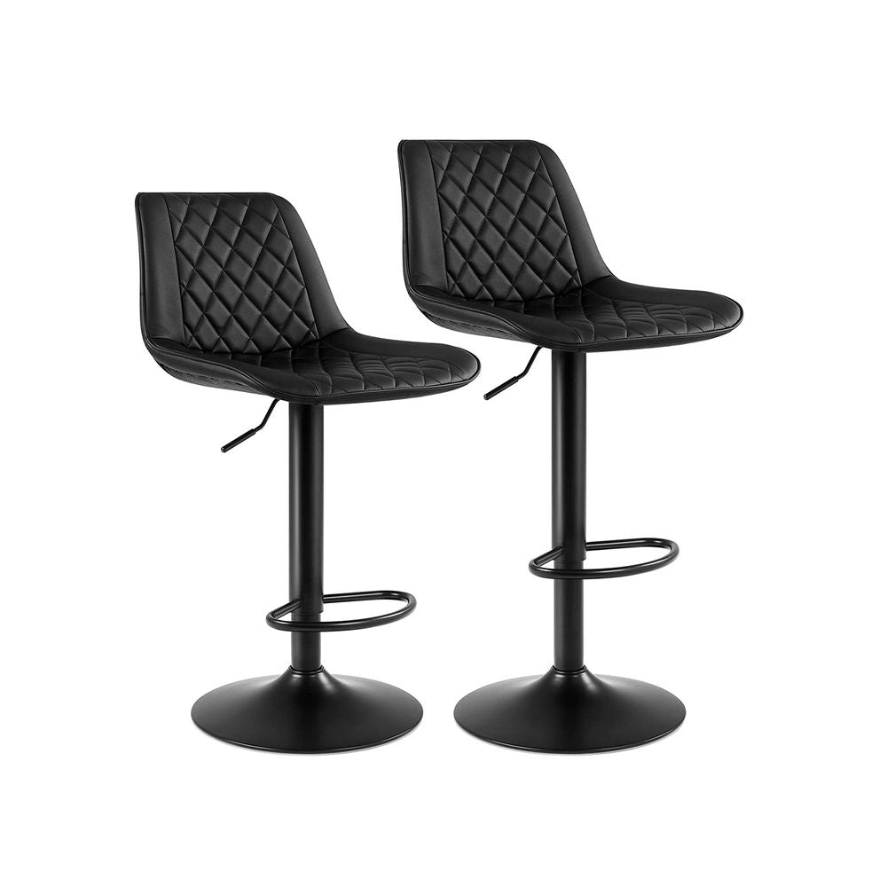Barkruk set van 2  - Zwart
