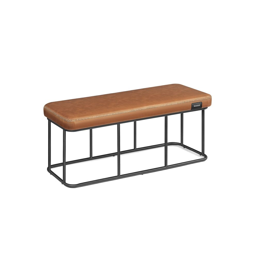 Moderne bank 40x120x45CM - Karamelbruin