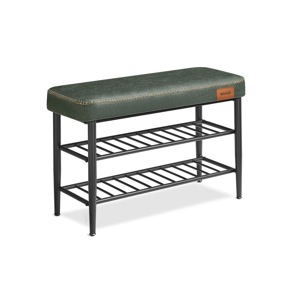 Moderne schoenenbank 30x80x50CM - Bosgroen