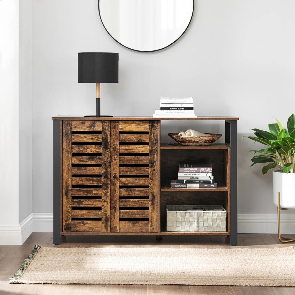 Dressoir met 2 deuren - Vintagebruin
