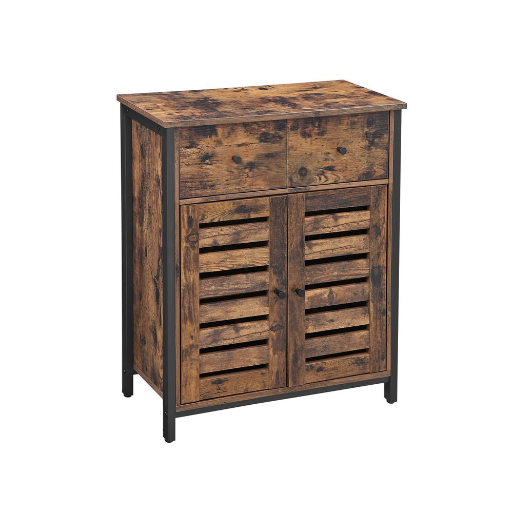 Dressoir met 2 lades - Vintagebruin