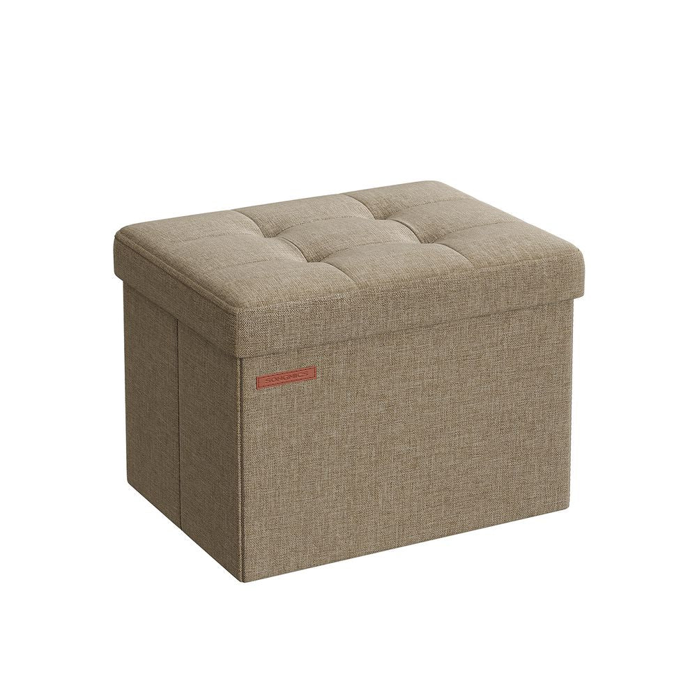 Bank met opbergruimte 41x31x31 CM - Licht Taupe