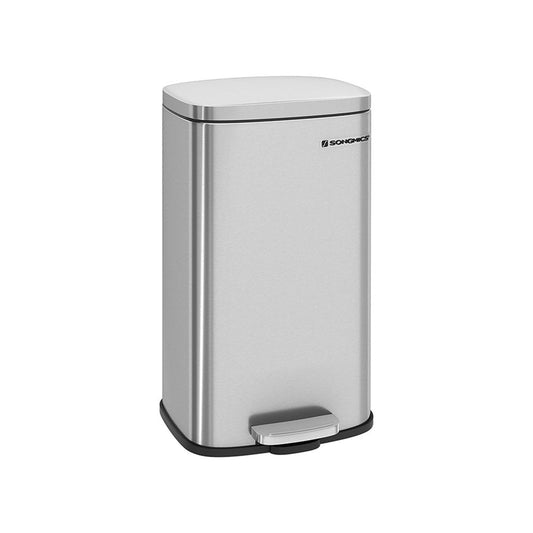 Vuilnisbak 30L - Zilver