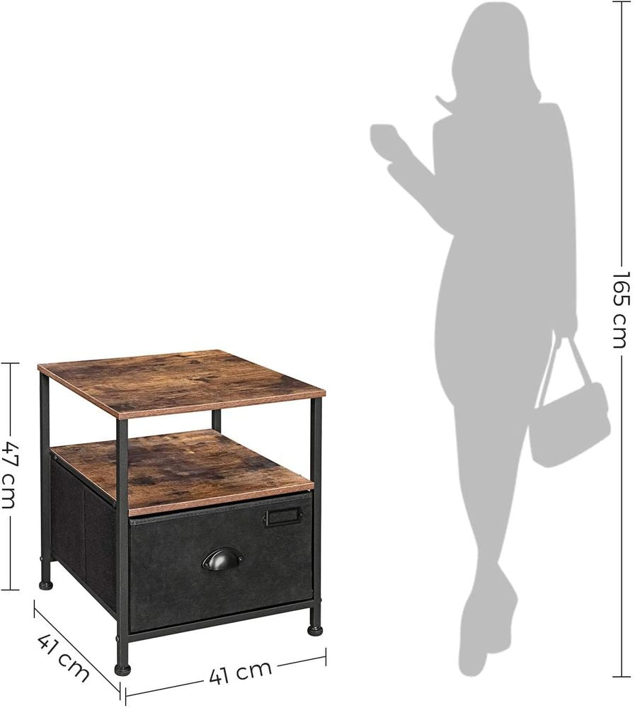 Bijzettafel met lade
