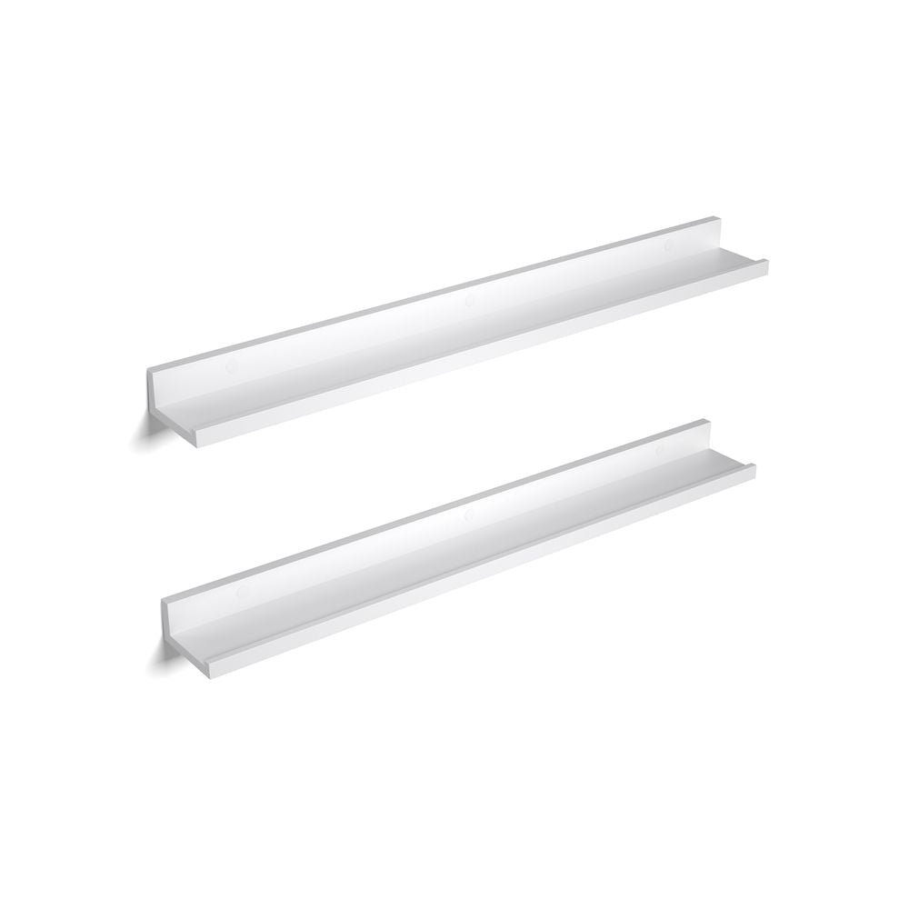 Wandplanken 80CM - Wit (Set van 2)