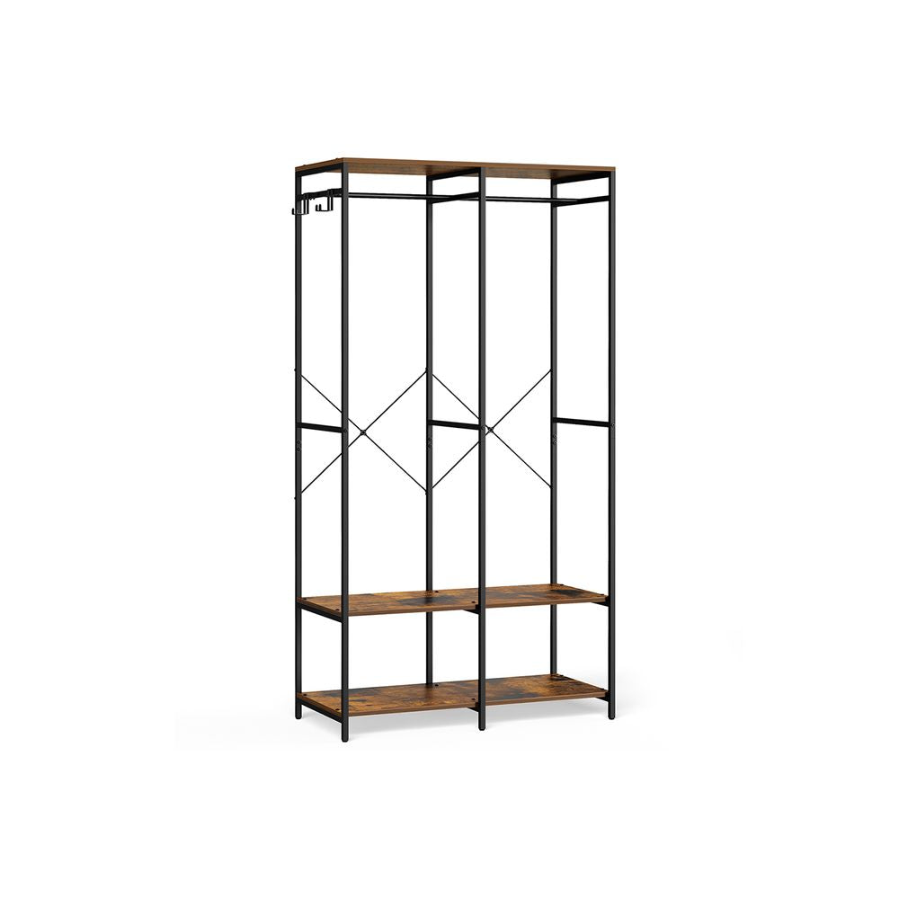Open kledingkast 40 x 94,5 x 180 cm - Vintagebruin