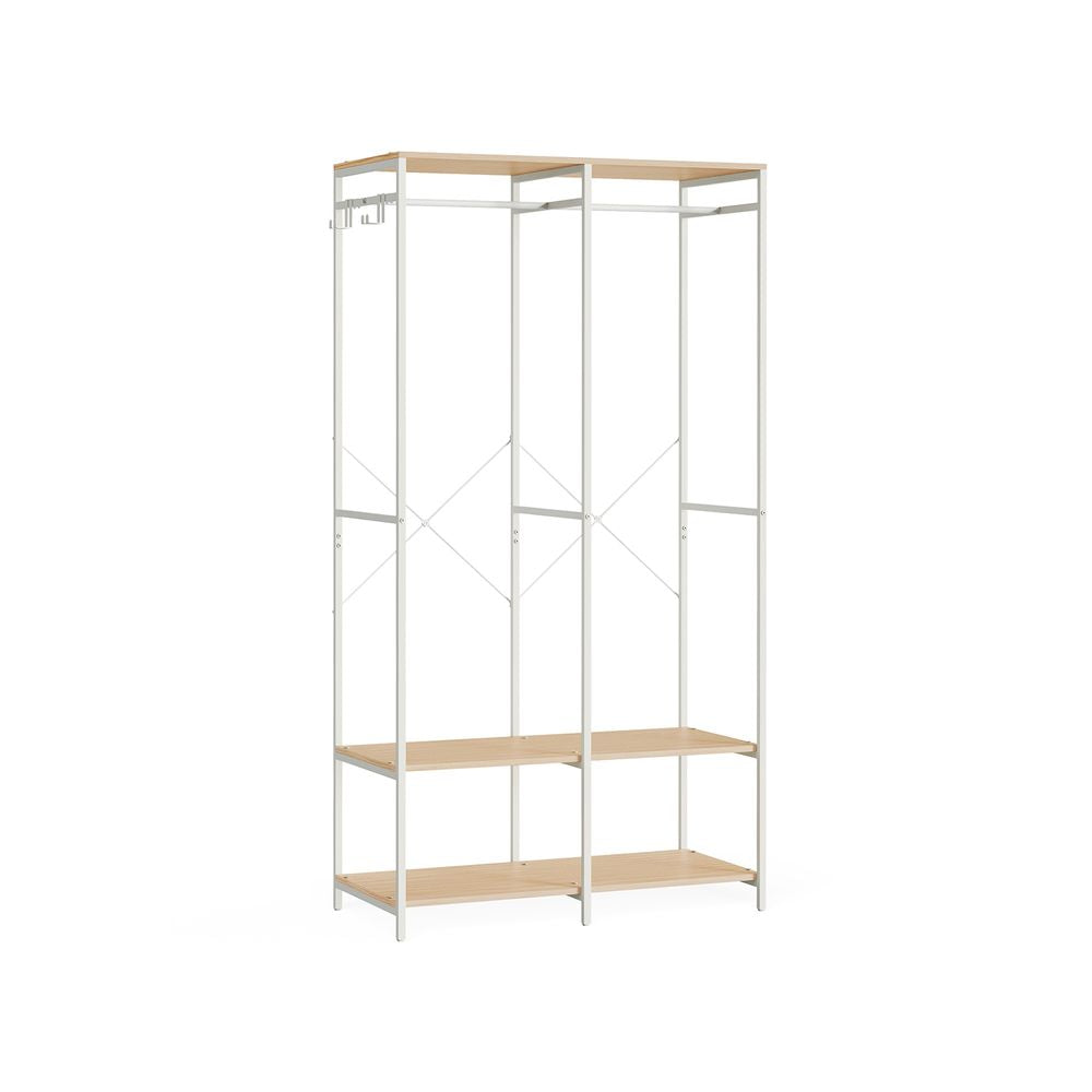 Open kledingkast 40 x 94,5 x 180 cm - Naturel Beige