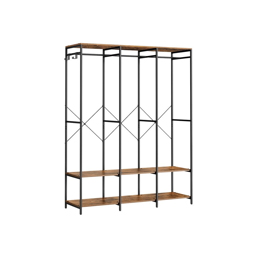 Open kledingkast 40 x 141 x 180 cm - Vintagebruin